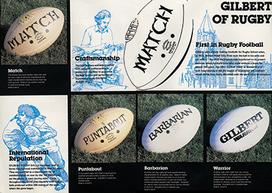 gilbert rugby history rugby s original brand